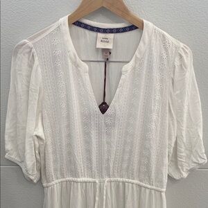 Knox Rose White Embroidered Dress